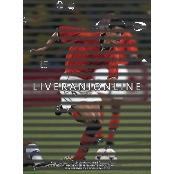 07/07/1998 -CAMPIONATO DEL MONDO FRANCIA 1998 PARTITA-BRASILE OLANDA NELLA FOTO WIM JONK AG ALDO LIVERANI S A S