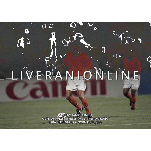 07/07/1998 -CAMPIONATO DEL MONDO FRANCIA 1998 PARTITA-BRASILE OLANDA NELLA FOTO WIM JONK AG ALDO LIVERANI S A S