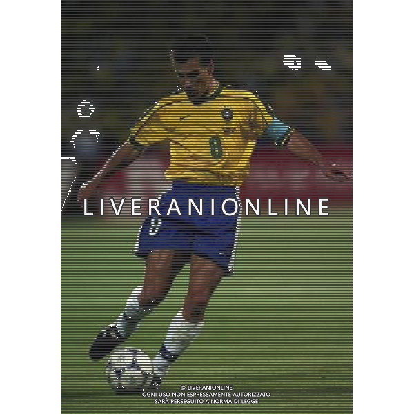 07/07/1998 -CAMPIONATO DEL MONDO FRANCIA 1998 PARTITA-BRASILE OLANDA NELLA FOTO CARLOS DUNGA AG ALDO LIVERANI S A S
