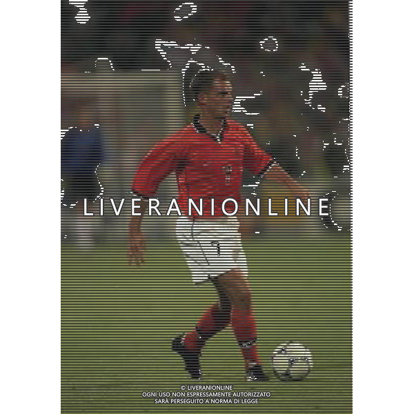 07/07/1998 -CAMPIONATO DEL MONDO FRANCIA 1998 PARTITA-BRASILE OLANDA NELLA FOTO RONALD DE BOER AG ALDO LIVERANI S A S