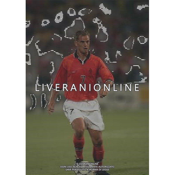 07/07/1998 -CAMPIONATO DEL MONDO FRANCIA 1998 PARTITA-BRASILE OLANDA NELLA FOTO RONALD DE BOER AG ALDO LIVERANI S A S