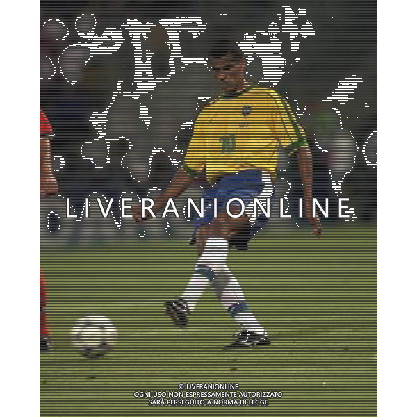 07/07/1998 -CAMPIONATO DEL MONDO FRANCIA 1998 PARTITA-BRASILE OLANDA NELLA FOTO RIVALDO AG ALDO LIVERANI S A S
