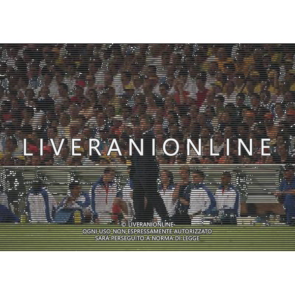 07/07/1998 -CAMPIONATO DEL MONDO FRANCIA 1998 PARTITA-BRASILE OLANDA NELLA FOTO GUUS HIDDINK AG ALDO LIVERANI S A S