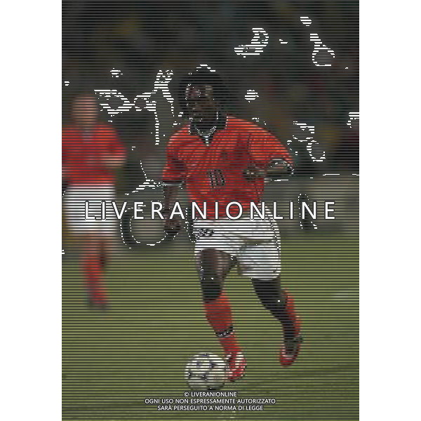 07/07/1998 -CAMPIONATO DEL MONDO FRANCIA 1998 PARTITA-BRASILE OLANDA NELLA FOTO EDGARD DAVIDS AG ALDO LIVERANI S A S