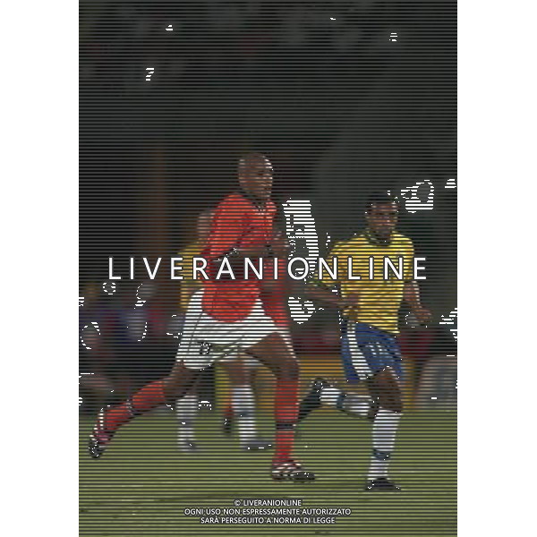 07/07/1998 -CAMPIONATO DEL MONDO FRANCIA 1998 PARTITA-BRASILE OLANDA NELLA FOTO VAN HOOIJDONK PIERRE AG ALDO LIVERANI S A S