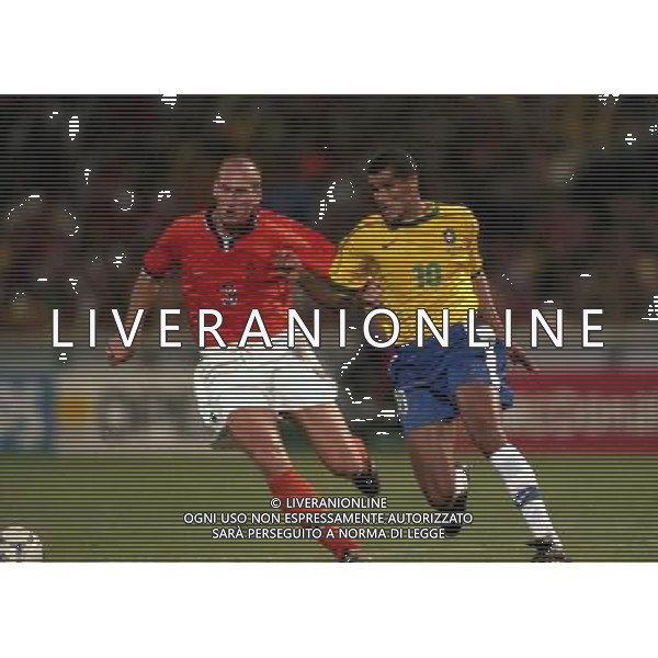 07 July 1998-Marseilles / Velodrome CAMPIONATO DEL MONDO FRANCIA 1998 BRASILE OLANDA NELLA FOTO RIVALDO-JAAP STAM AG ALDO LIVERANI S A S