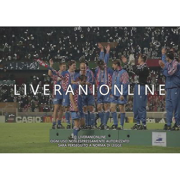 OLANDA-CROAZIA FINALE PRE IL3 POSTO CAMPIONATO DEL MONDO FRANCIA 1998 NEALLA FOTO PREMIAZIONE FORMAZIONE CROAZIA AG ALDO LIVERANI S A S