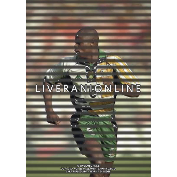 SUD AFRICA DANIMARCA CAMPIONATO DEL MONDO FRANCIA 1998/Sudafrica ‡ Danimarca ‡ Coppa del Mondo 1998 - Girone C - 18.06.1998 - 17:30. Stadium Municipal NELLA FOTO MASINGA PHILEMON AG ALDO LIVERANI S A S