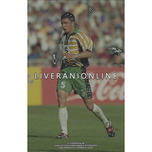 SUD AFRICA DANIMARCA CAMPIONATO DEL MONDO FRANCIA 1998/Sudafrica ‡ Danimarca ‡ Coppa del Mondo 1998 - Girone C - 18.06.1998 - 17:30. Stadium Municipal NELLA FOTO FISH MARK AG ALDO LIVERANI S A S