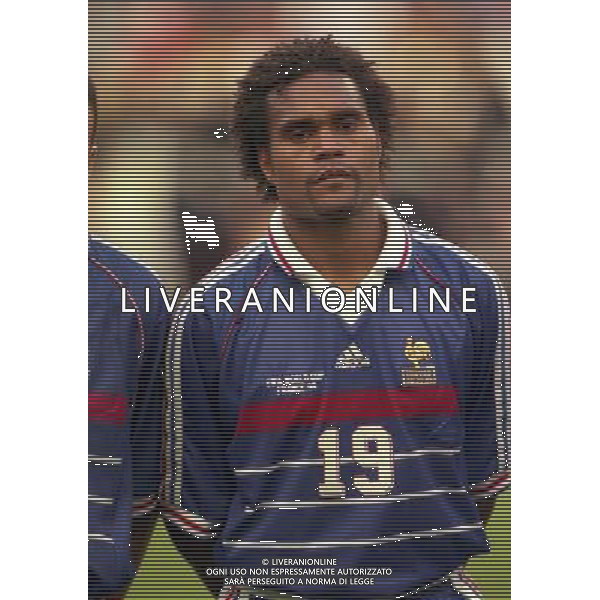 FRANCIA CROAZIA CAMPIONATO DEL MONDO FRANCIA 98 NELLA FOTO Christian Karembeu AG ALDO LIVERANI S A S