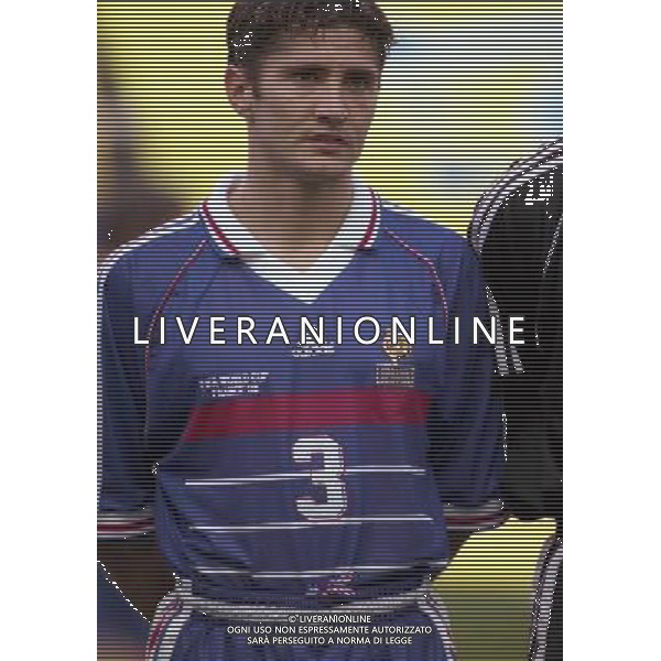 FRANCIA CROAZIA CAMPIONATO DEL MONDO FRANCIA 98 NELLA FOTO BIXENTE LIZARAZU AG ALDO LIVERANI S A S