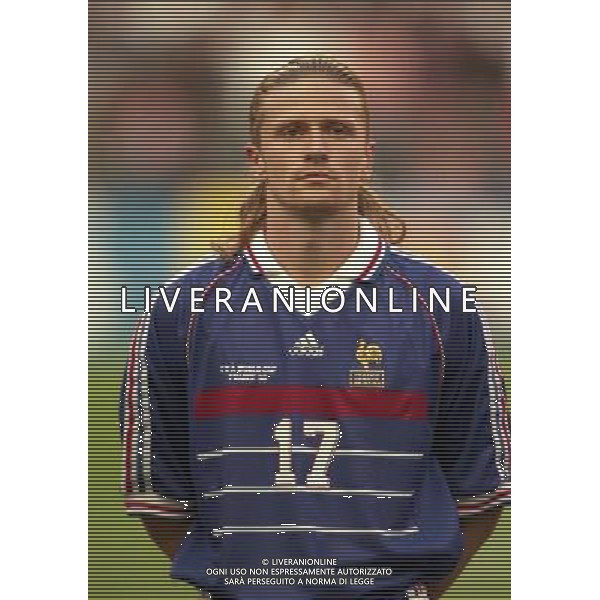 FRANCIA CROAZIA CAMPIONATO DEL MONDO FRANCIA 98 NELLA FOTO PETIT EMMANUEL AG ALDO LIVERANI S A S