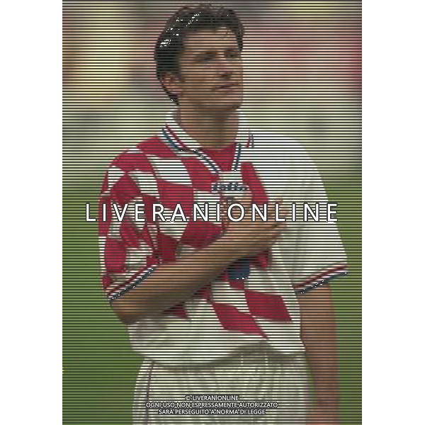 FRANCIA CROAZIA CAMPIONATO DEL MONDO FRANCIA 98 NELLA FOTO DAVOR SUKER AG ALDO LIVERANI S A S