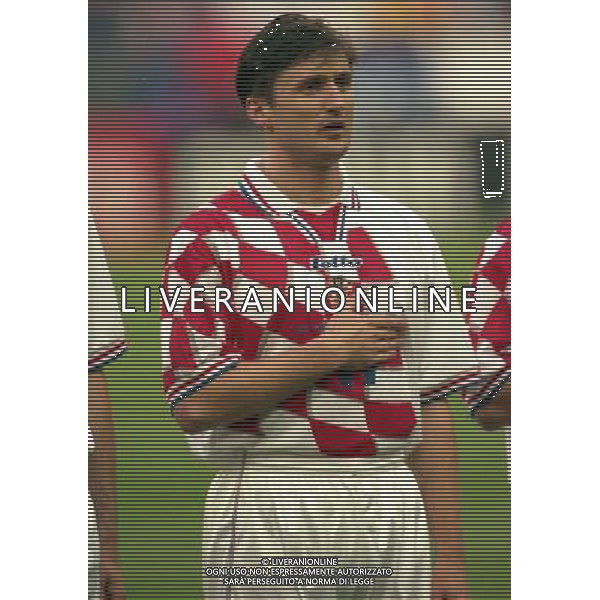 FRANCIA CROAZIA CAMPIONATO DEL MONDO FRANCIA 98 NELLA FOTO ROBERT JARNI AG ALDO LIVERANI S A S