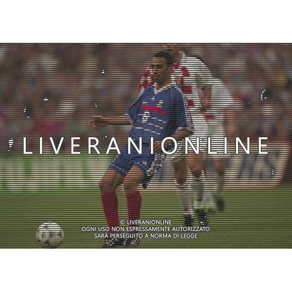 FRANCIA CROAZIA CAMPIONATO DEL MONDO FRANCIA 98 NELLA FOTO DJORKAEFF YOURI AG ALDO LIVERANI S A S