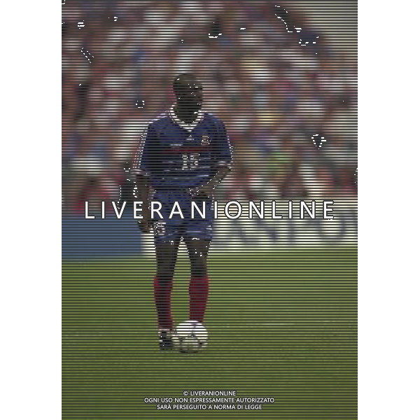 FRANCIA CROAZIA CAMPIONATO DEL MONDO FRANCIA 98 NELLA FOTO LILIAN THURAM AG ALDO LIVERANI S A S