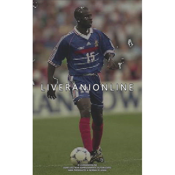FRANCIA CROAZIA CAMPIONATO DEL MONDO FRANCIA 98 NELLA FOTO LILIAN THURAM AG ALDO LIVERANI S A S