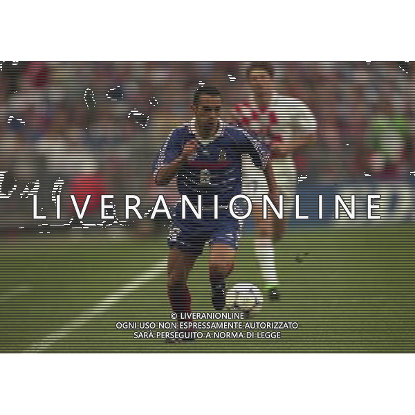 FRANCIA CROAZIA CAMPIONATO DEL MONDO FRANCIA 98 NELLA FOTO YOURI DJORKAEFF AG ALDO LIVERANI S A S