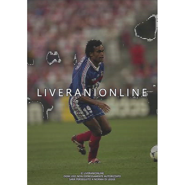 FRANCIA CROAZIA CAMPIONATO DEL MONDO FRANCIA 98 NELLA FOTO KAREMBEU CHRISTIAN AG ALDO LIVERANI S A S