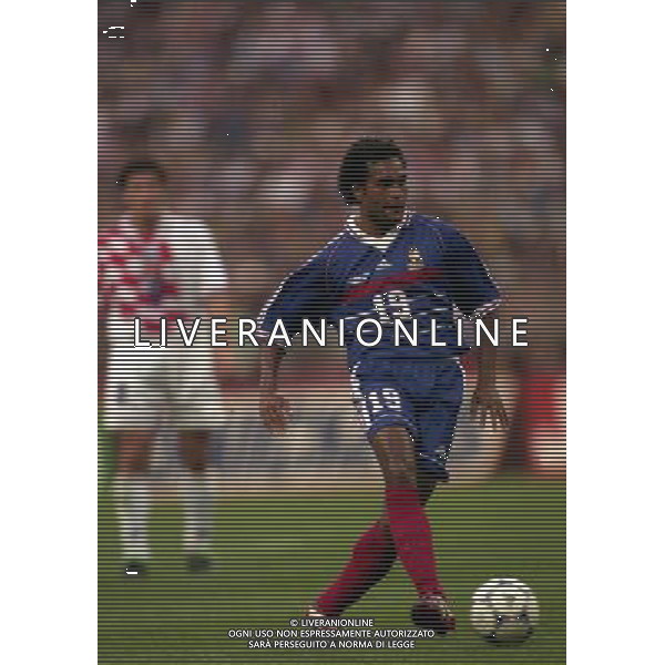 FRANCIA CROAZIA CAMPIONATO DEL MONDO FRANCIA 98 NELLA FOTO CHRISTIAN KAREMBEU AG ALDO LIVERANI S A S