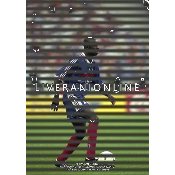 FRANCIA CROAZIA CAMPIONATO DEL MONDO FRANCIA 98 NELLA FOTO LILIAN THURAM AG ALDO LIVERANI S A S