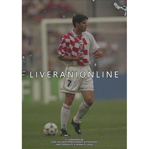 FRANCIA CROAZIA CAMPIONATO DEL MONDO FRANCIA 98 NELLA FOTO ASANOVIC ALJOSA AG ALDO LIVERANI S A S