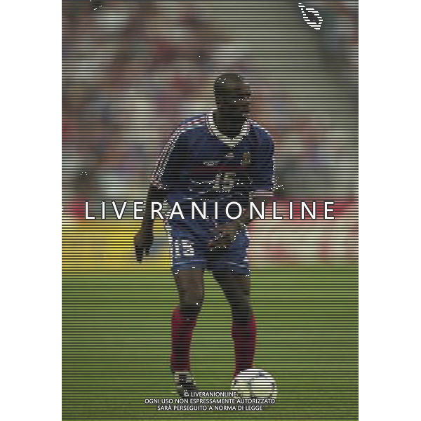 FRANCIA CROAZIA CAMPIONATO DEL MONDO FRANCIA 98 NELLA FOTO LILIAN THURAM AG ALDO LIVERANI S A S