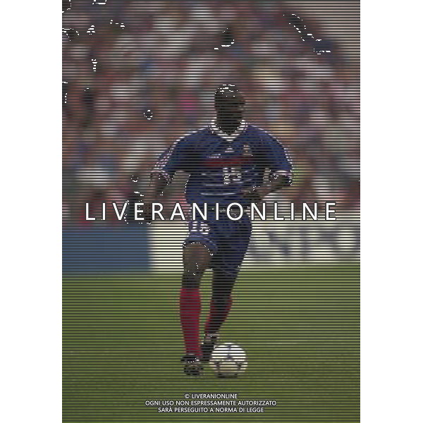 FRANCIA CROAZIA CAMPIONATO DEL MONDO FRANCIA 98 NELLA FOTO LILIAN THURAM AG ALDO LIVERANI S A S