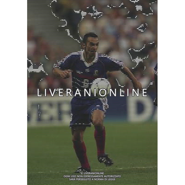 FRANCIA CROAZIA CAMPIONATO DEL MONDO FRANCIA 98 NELLA FOTO YOURI DJORKAEFF AG ALDO LIVERANI S A S