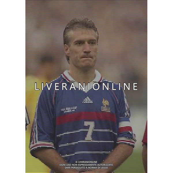 08/07/1998 CAMPIONATO DEL MNDO FRANCIA 98 STADIO SAINT DENIS NELLA FOTO Didier DESCHAMPS AG ALDO LIVERANI S A S