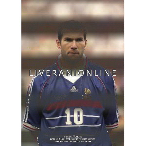 08/07/1998 CAMPIONATO DEL MNDO FRANCIA 98 STADIO SAINT DENIS NELLA FOTO Zinedine ZIDANE AG ALDO LIVERANI S A S