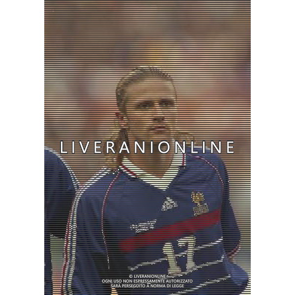 08/07/1998 CAMPIONATO DEL MNDO FRANCIA 98 STADIO SAINT DENIS NELLA FOTO Emmanuel PETIT AG ALDO LIVERANI S A S