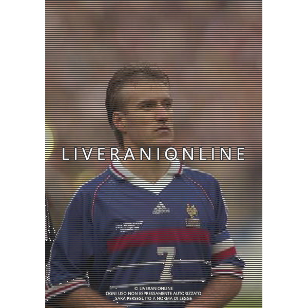 08/07/1998 CAMPIONATO DEL MNDO FRANCIA 98 STADIO SAINT DENIS NELLA FOTO Didier DESCHAMPS AG ALDO LIVERANI S A S
