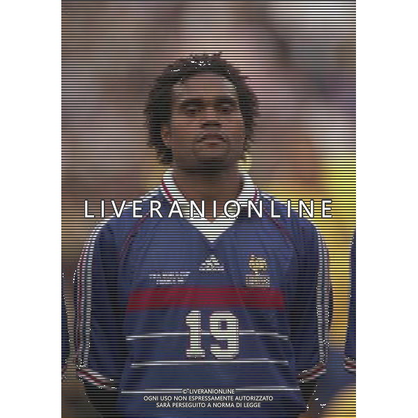 08/07/1998 CAMPIONATO DEL MNDO FRANCIA 98 STADIO SAINT DENIS NELLA FOTO Christian KAREMBEU AG ALDO LIVERANI S A S