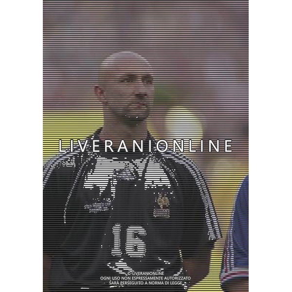08/07/1998 CAMPIONATO DEL MNDO FRANCIA 98 STADIO SAINT DENIS NELLA FOTO Fabien BARTHEZ AG ALDO LIVERANI S A S