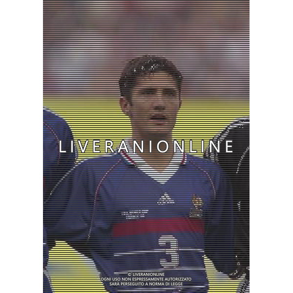08/07/1998 CAMPIONATO DEL MNDO FRANCIA 98 STADIO SAINT DENIS NELLA FOTO Bixente LIZARAZU AG ALDO LIVERANI S A S