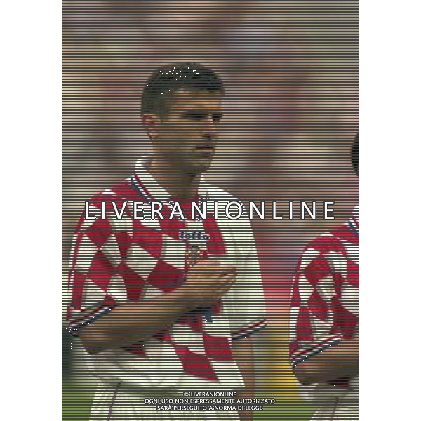 08/07/1998 CAMPIONATO DEL MNDO FRANCIA 98 STADIO SAINT DENIS NELLA FOTO Zvonimir SOLDO AG ALDO LIVERANI S A S