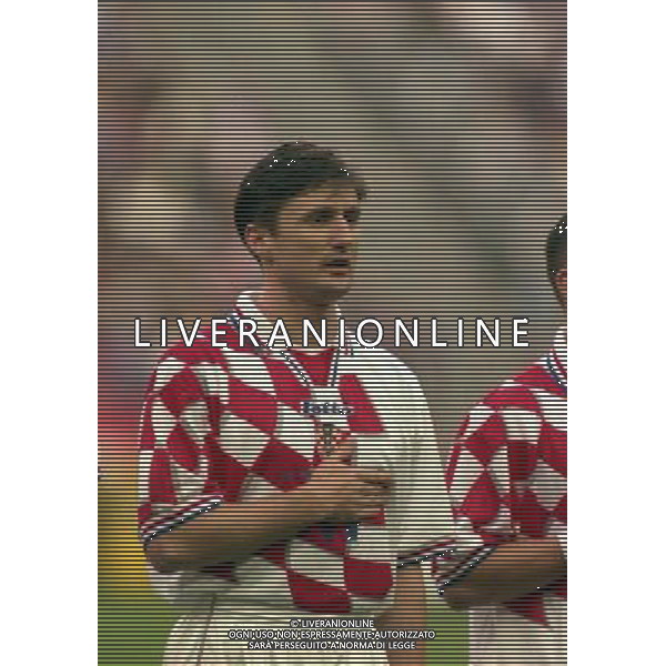 08/07/1998 CAMPIONATO DEL MNDO FRANCIA 98 STADIO SAINT DENIS NELLA FOTO Robert JARNI AG ALDO LIVERANI S A S