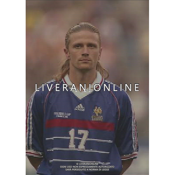 08/07/1998 CAMPIONATO DEL MNDO FRANCIA 98 STADIO SAINT DENIS NELLA FOTO Emmanuel PETIT AG ALDO LIVERANI S A S