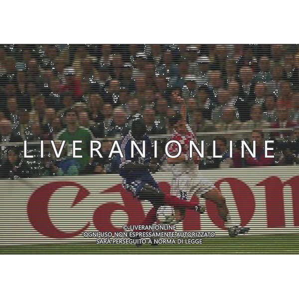 08/07/1998 CAMPIONATO DEL MNDO FRANCIA 98 STADIO SAINT DENIS NELLA FOTO Goran VLAOVIC AG ALDO LIVERANI S A S