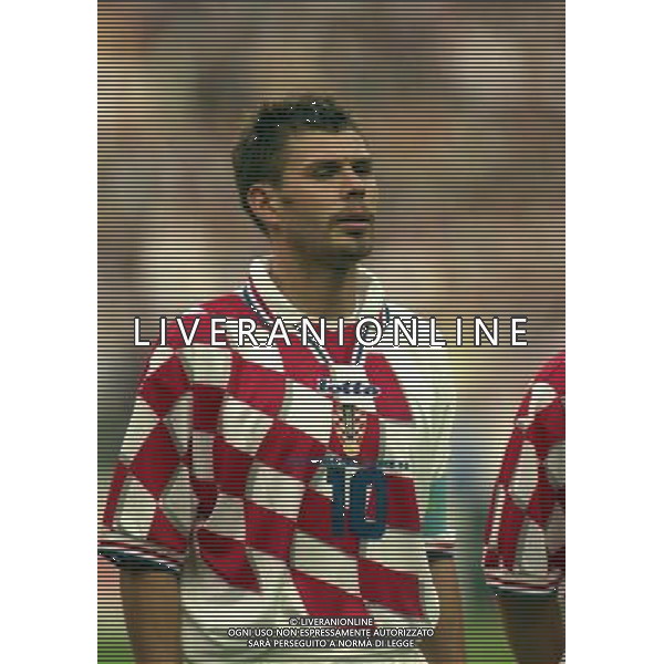 08/07/1998 CAMPIONATO DEL MNDO FRANCIA 98 STADIO SAINT DENIS NELLA FOTO Zvonimir BOBAN AG ALDO LIVERANI S A S