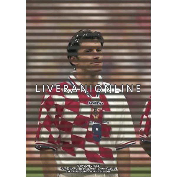 08/07/1998 CAMPIONATO DEL MNDO FRANCIA 98 STADIO SAINT DENIS NELLA FOTO Davor SUKER AG ALDO LIVERANI S A S