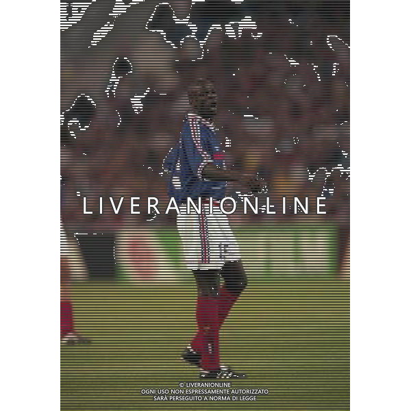 FRANCIA SUD AFRICA CAMPIONATO DEL MONDO FRANCIA 1998 12/06/1998 NELLA FOTO LILIAN THURAM AG ALDO LIVERANI S A S
