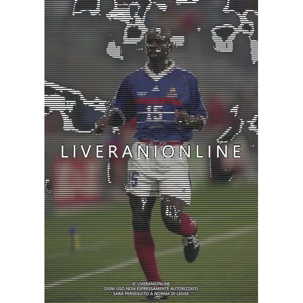 FRANCIA SUD AFRICA CAMPIONATO DEL MONDO FRANCIA 1998 12/06/1998 NELLA FOTO LILIAN THURAM AG ALDO LIVERANI S A S