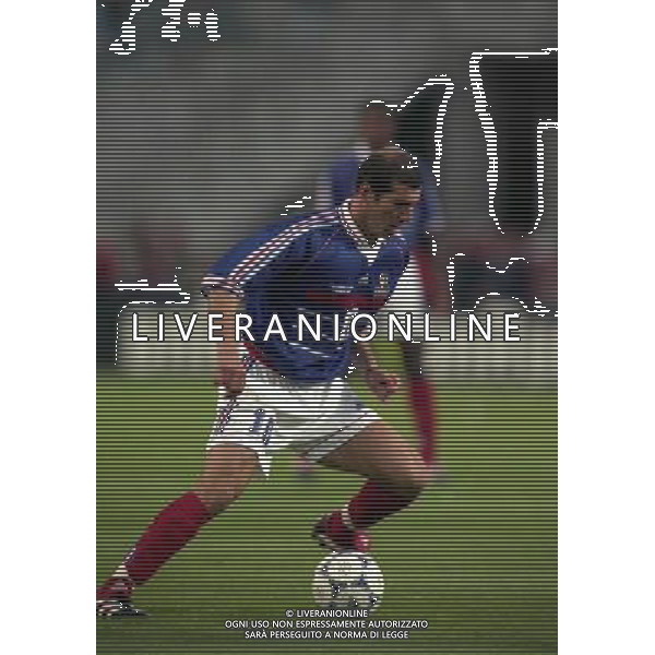 FRANCIA SUD AFRICA CAMPIONATO DEL MONDO FRANCIA 1998 12/06/1998 NELLA FOTO ZIDANE ZINEDINE AG ALDO LIVERANI S A S