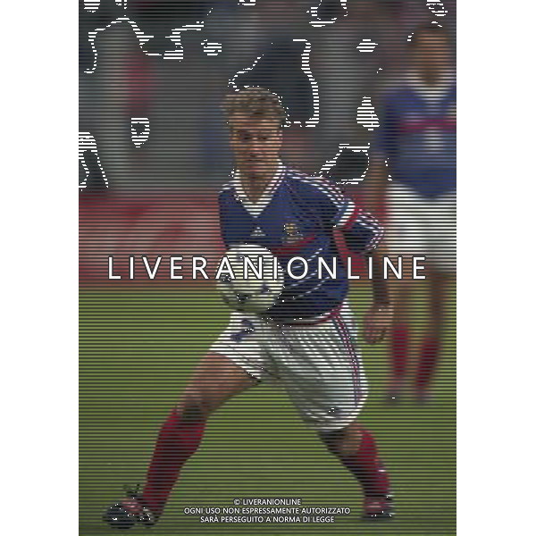FRANCIA SUD AFRICA CAMPIONATO DEL MONDO FRANCIA 1998 12/06/1998 NELLA FOTO DIDIER DESCHAMPS AG ALDO LIVERANI S A S