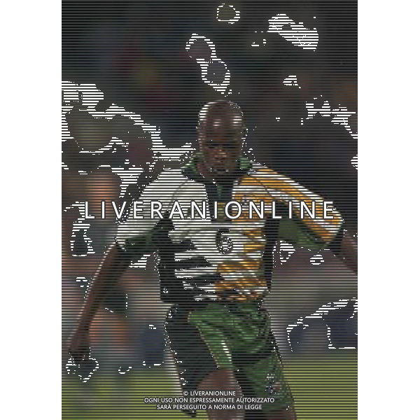 FRANCIA SUD AFRICA CAMPIONATO DEL MONDO FRANCIA 1998 12/06/1998 NELLA FOTO MASINGA PHILEMON AG ALDO LIVERANI S A S