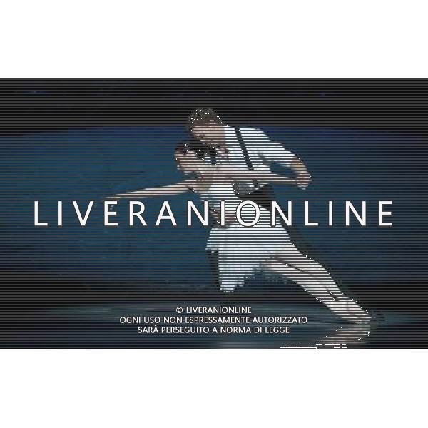(130620) -- MELBOURNE (AUSTRALIA), June 20, 2013 () -- Dancers from the Australian Ballet perform during a dress rehearsal of Graeme Murphy\'s modern interpretation of \'Swan Lake\' at the Arts Center in Melbourne, Australia, on June 20, 2013. The show, inspired by the love triangle among Princess Diana, Prince Charles and Camilla, will be staged from June 21, 2013. (/Bai Xue) (lr) ©Photoshot/AGENZIA ALDO LIVERANI SAS-ITALY ONLY - EDITORIAL USE ONLY