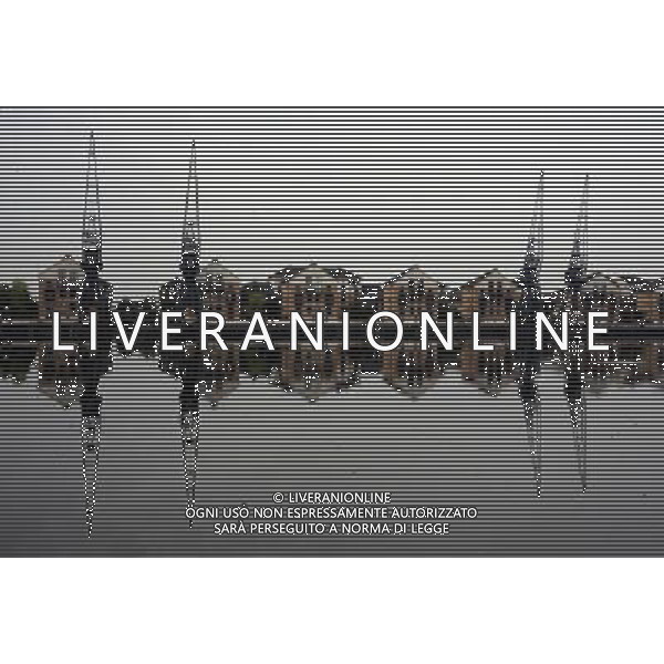 Reflections in Royal Victoria Docks, Custom House, London 19th June 2013 ©Photoshot/AGENZIA ALDO LIVERANI SAS-ITALY ONLY - EDITORIAL USE ONLY