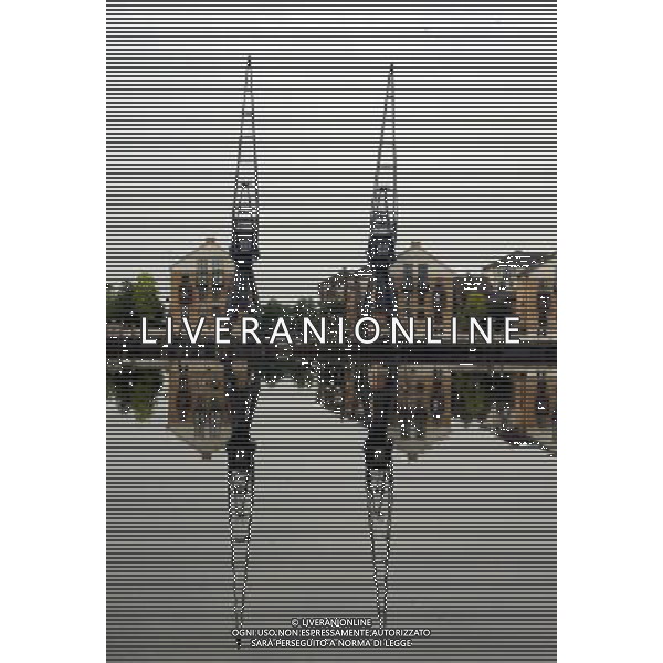 Reflections in Royal Victoria Docks, Custom House, London 19th June 2013 ©Photoshot/AGENZIA ALDO LIVERANI SAS-ITALY ONLY - EDITORIAL USE ONLY